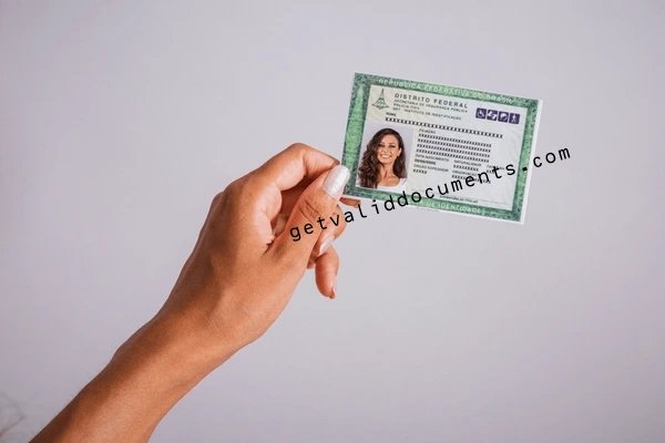 Front of Brazilian RG card showing name, photo, and national registry number