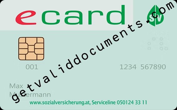 Austrian eCard for healthcare and social insurance identification