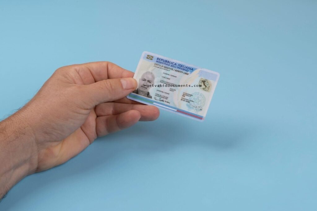 Registered Italian Carta d’Identità issued in 2025