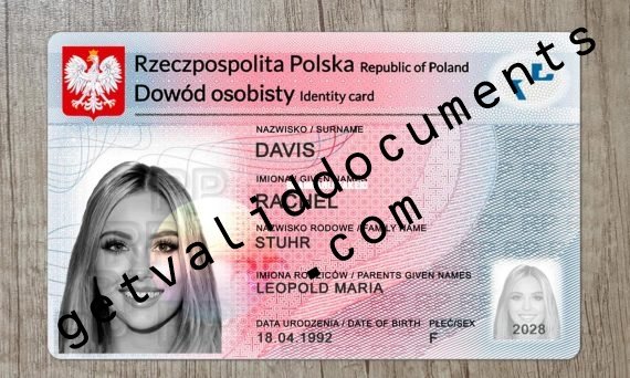Buy Polish National ID card online – Dowód osobisty