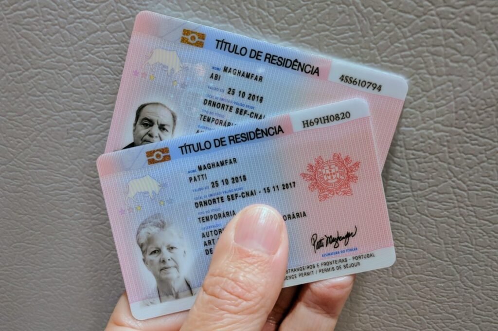 Buy Portuguese Citizen Card online – secure and valid EU ID front view