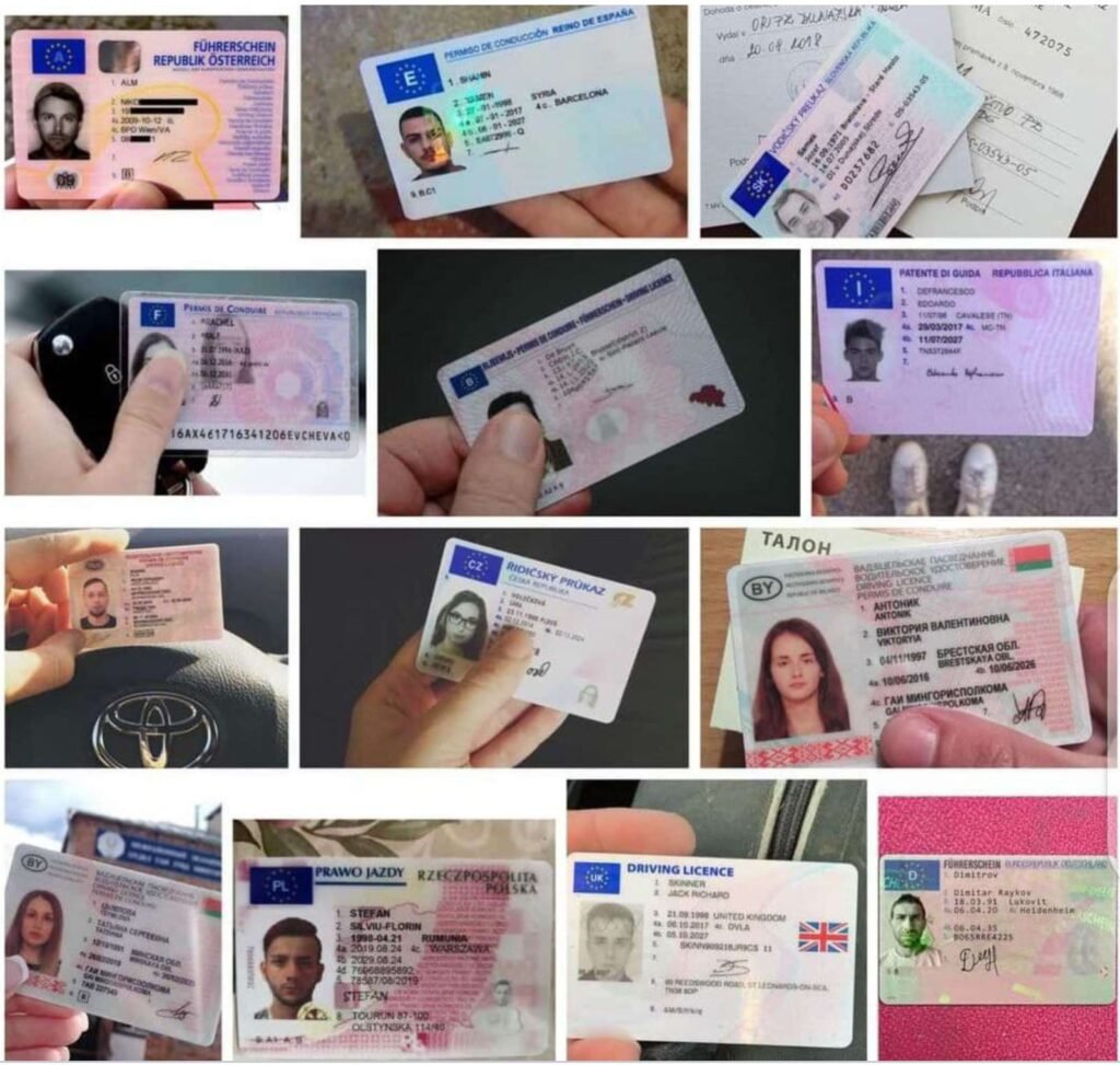 Real and authentic driver’s license for sale online