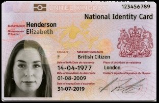 Real UK ID card online with secure registration and biometric verification.