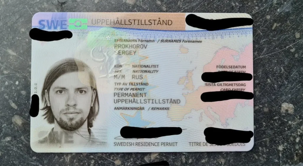 Apply for Swedish Residence Permit card – fast track Sweden residence