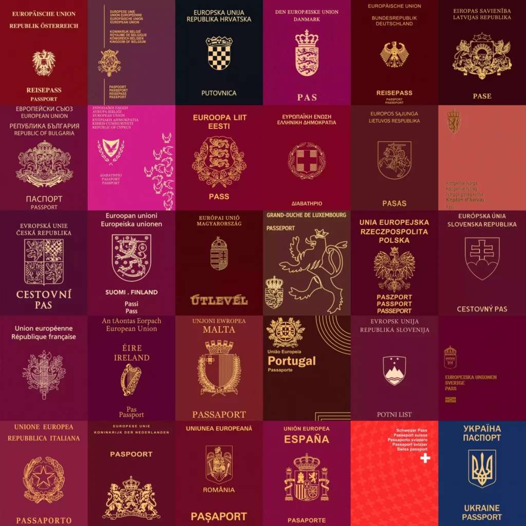 Buy biometric passport with global delivery
