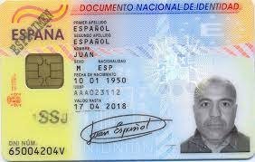 Genuine Spanish DNI identity card in hand – order Spain ID card online