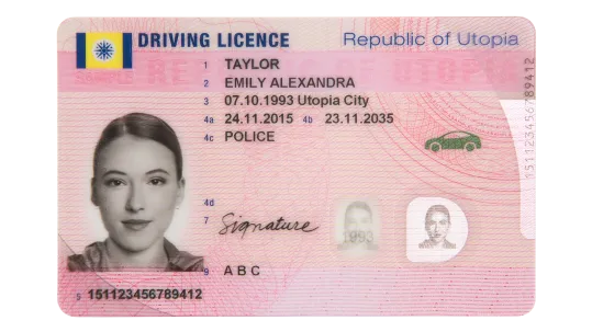 Secure shipping of registered driver’s license from GetValidDocuments.com