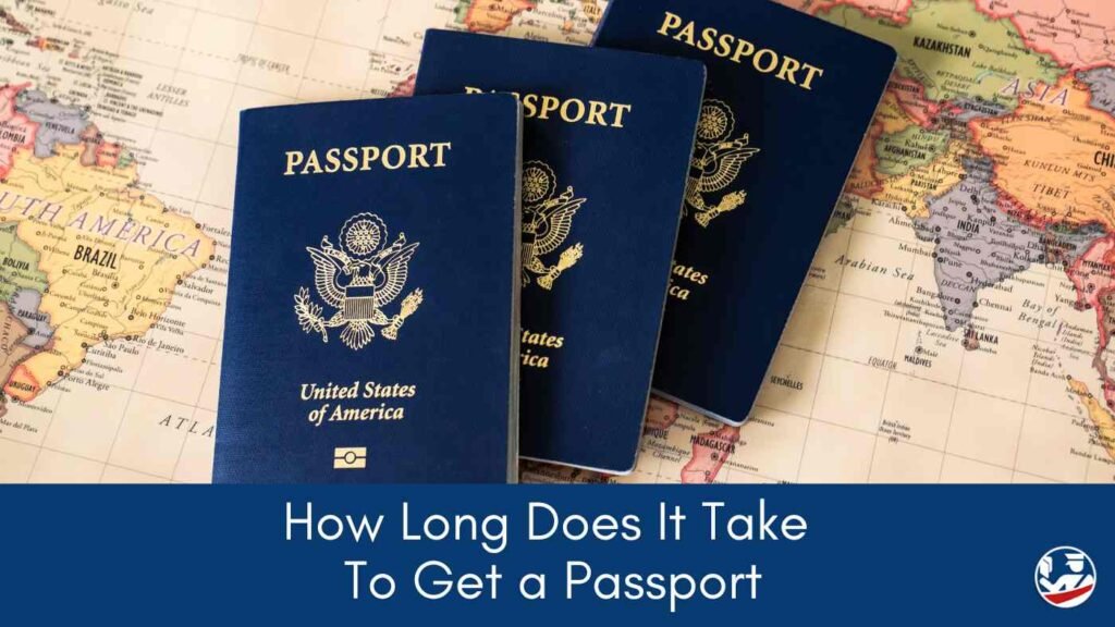 Verified biometric passport with hologram being delivered securely worldwide