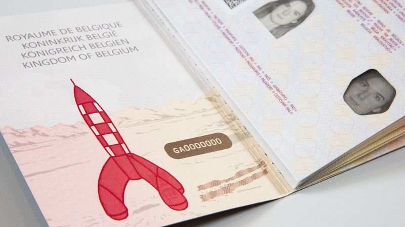 Verify genuine Belgian biometric passport