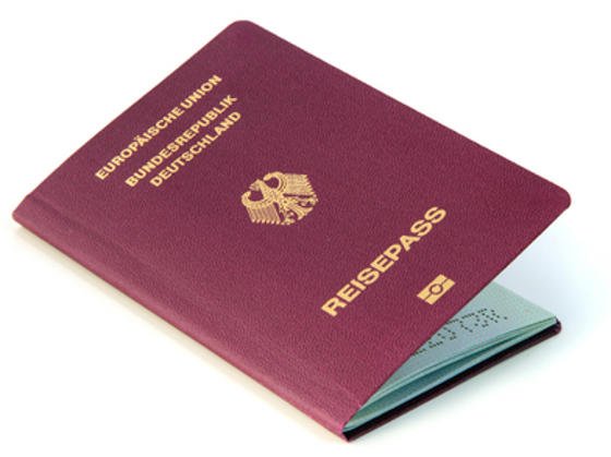 Required documents for German passport
