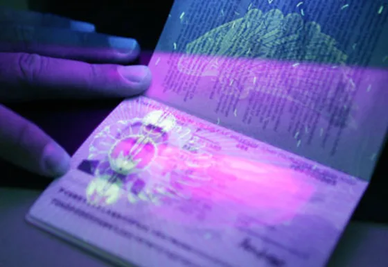 Biometric passport with chip and hologram from Getvaliddocuments.com